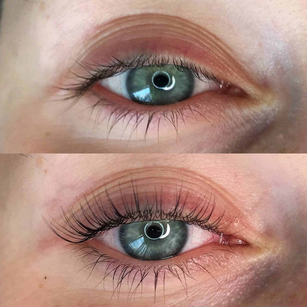 Lash lift before & after 2 — InLei®