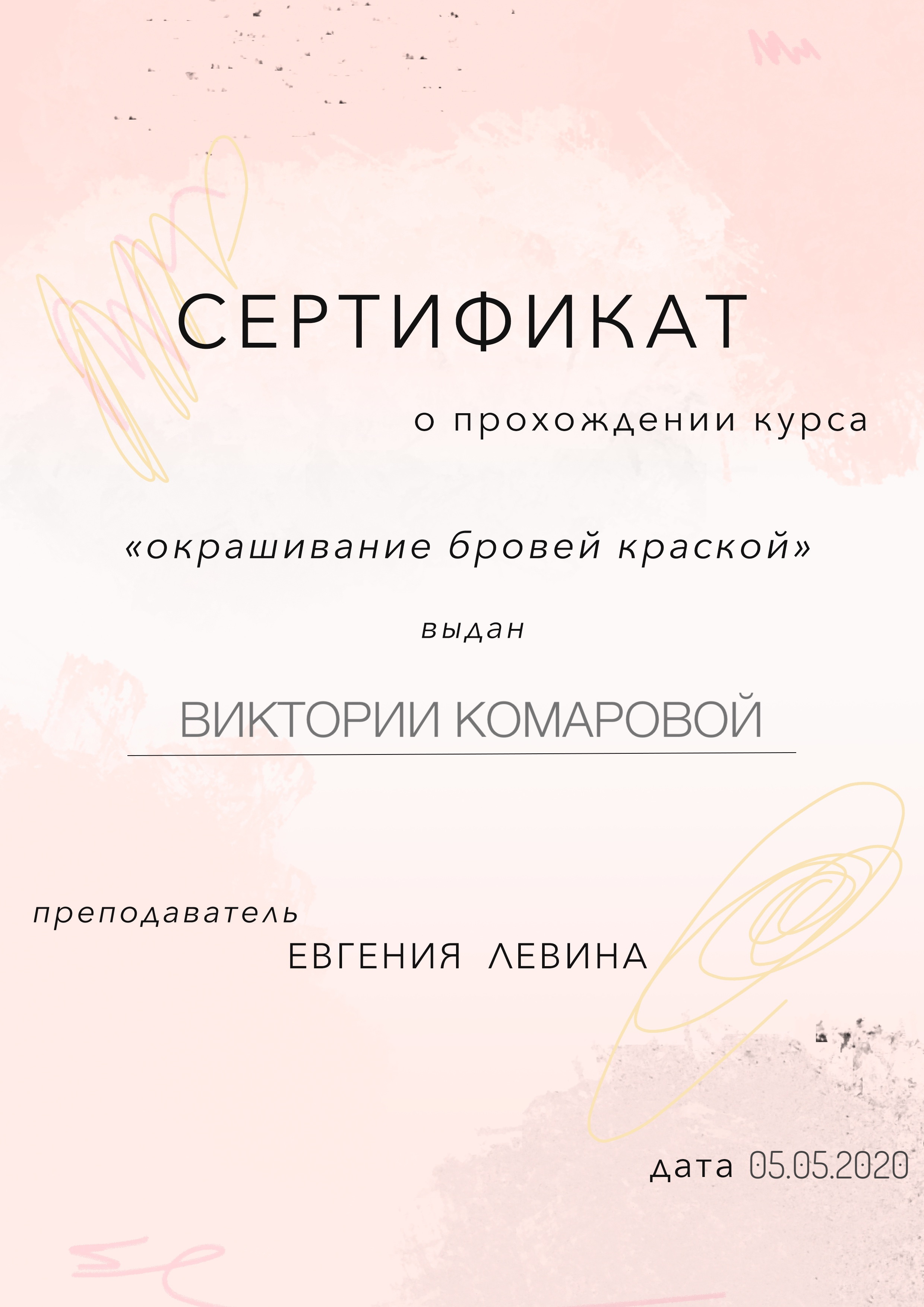 Eyebrow tinting with dye Sand Diego, CA