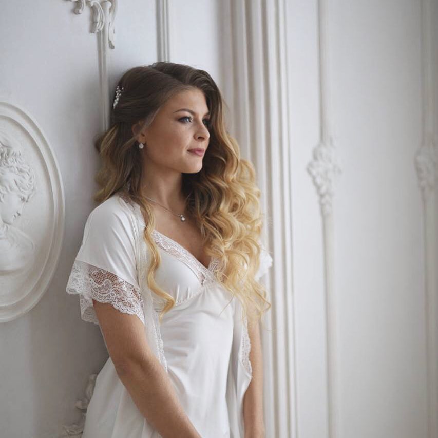 Makeup and hairstyle for @aurellka777 Thanks for the photo @zavgorodniy_com #bridal #wedding in Sand Diego, CA