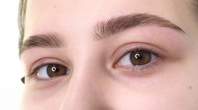 Like Brezhnev

You often ask for your eyebrows to be “not like Brezhnev’s,” just not black! ? and not sharp. 
In the photo, my goal was to avoid making them too dark while keeping them light and natural. What do you think, did I succeed? 
Masters - guess the shade! ? in Sand Diego, CA