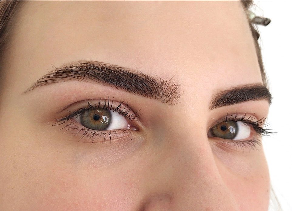 I'm against it. I'm against trimming eyebrows. It makes the hairs stiff, and when they grow back, it becomes even harder to shape them.  
? What to do? Try to grow out the trimmed hairs, and be patient.  
? It's better to remove a stray hair than to trim them again.  
? Long-lasting styling (like lamination) can help; the eyebrows will become softer and more manageable (you might be able to style the individual stray areas of your brows) ?  

Confess, have you ever trimmed your eyebrows? in Sand Diego, CA