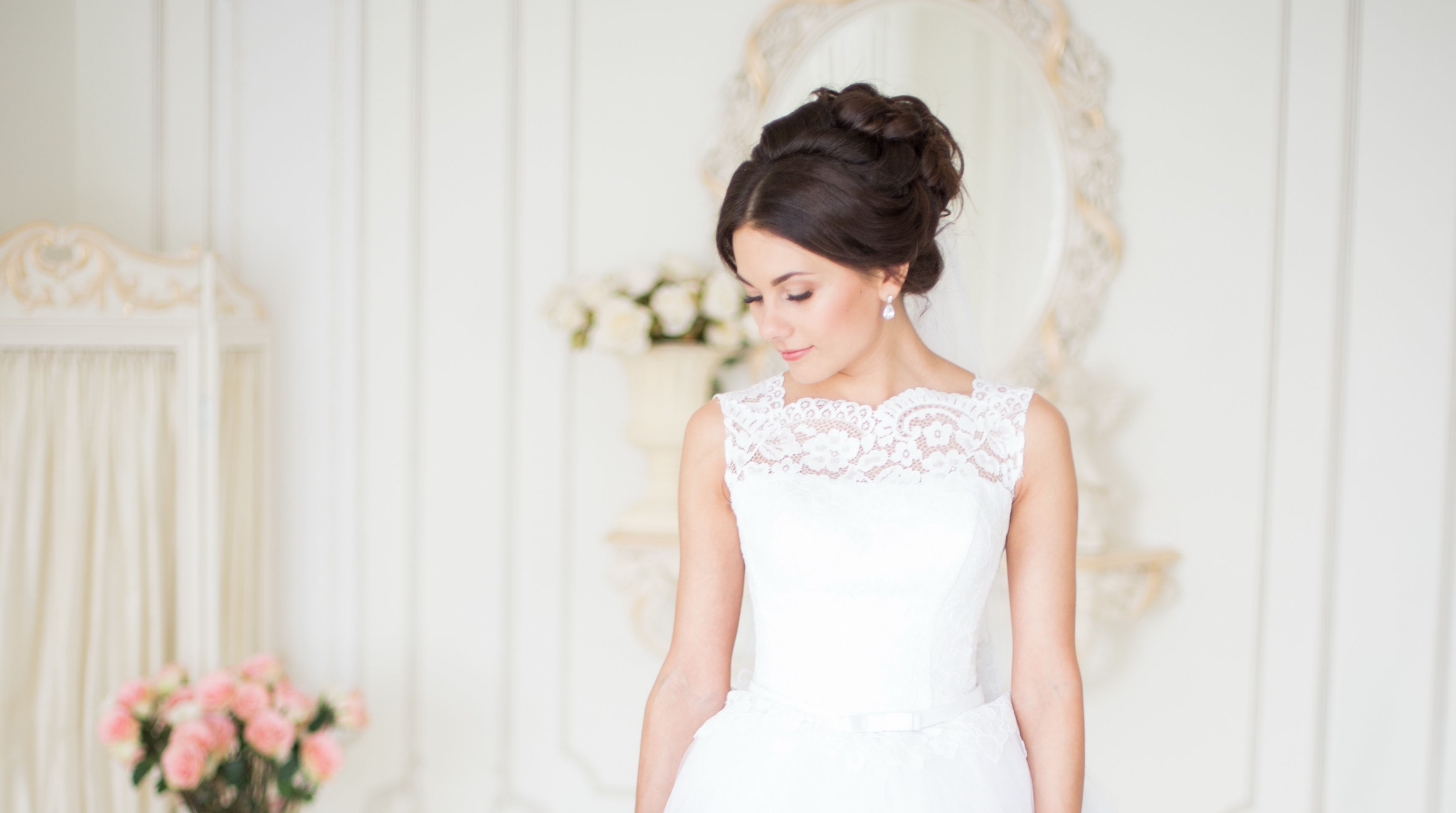 Wedding makeup and hairstyle — Model: Elena — Photographer: Dmitry Kapitonenko in Sand Diego, CA